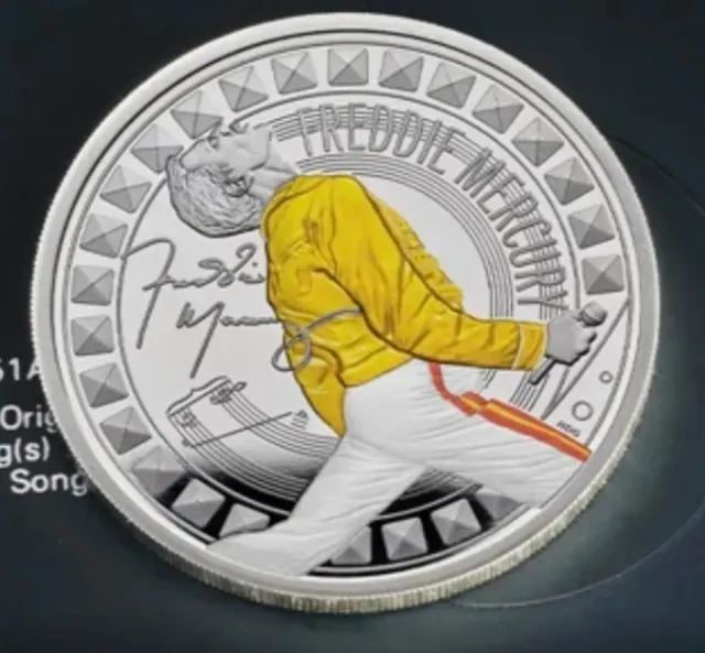 Moneta Freddie Mercury rara ed. limitata