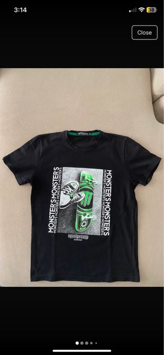 T-shirt Monster bambino