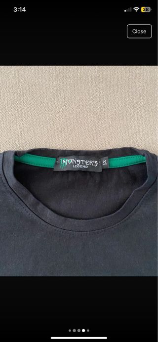 T-shirt Monster bambino