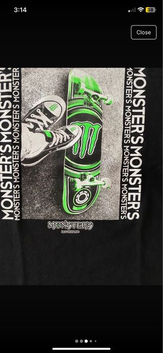 T-shirt Monster bambino