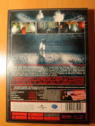 Marilyn Manson Guns, God and Government DVD