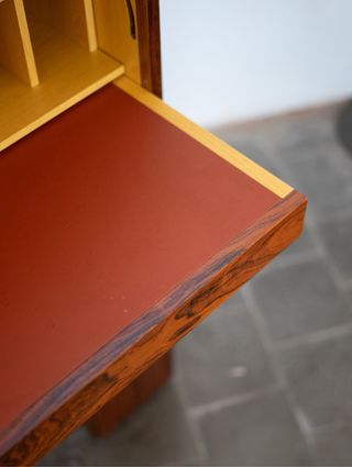 Escritorio de palisandro 1980