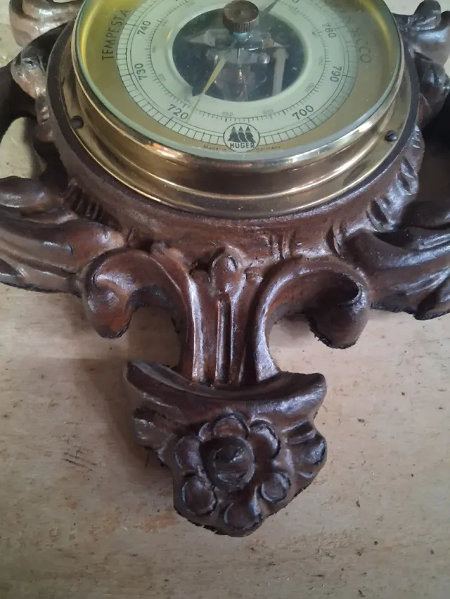 Barometro Termometro Anni 50