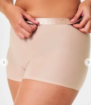 SPANX Sheer Control Boyshort Champagne Beige