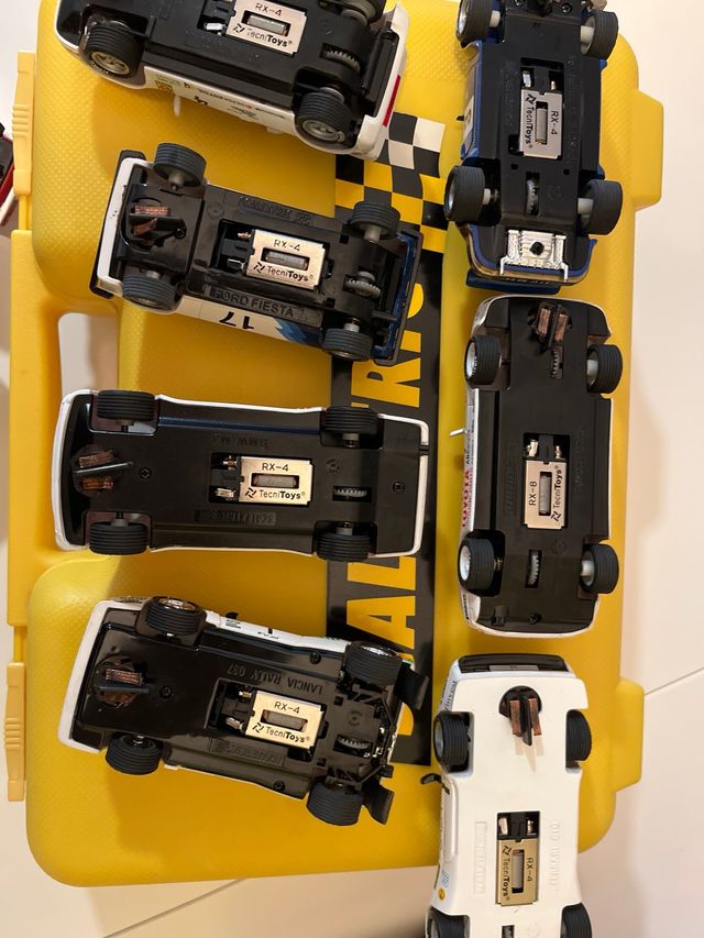 Coleção de carros de rally Scalextric