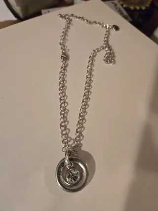 Colgante Zamac con circonita