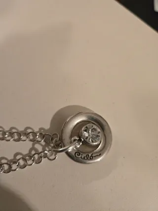 Colgante Zamac con circonita