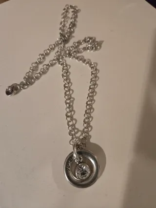 Colgante Zamac con circonita