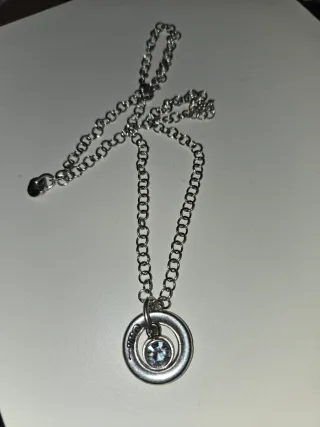 Colgante Zamac con circonita