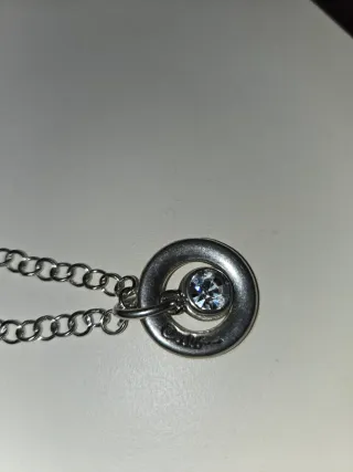 Colgante Zamac con circonita