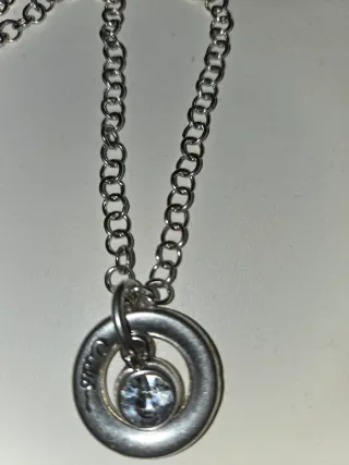 Colgante Zamac con circonita