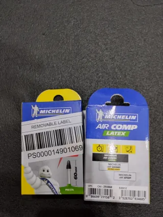 ✅1 Cámara Látex Michelin Air Comp 60mm