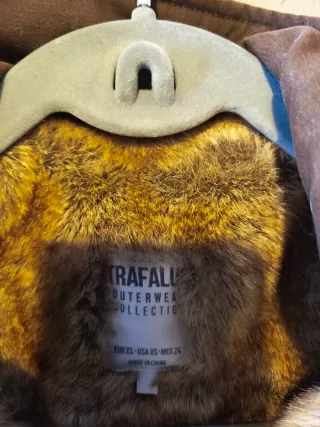 Chaquetón de mujer marrón