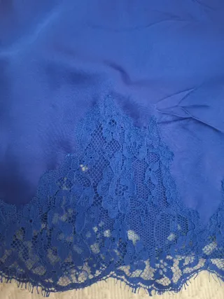 Combinación Lise Charmel Azul Encaje