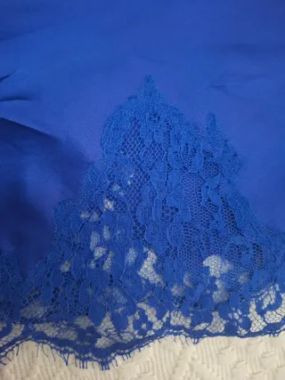 Combinación Lise Charmel Azul Encaje