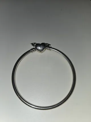Pulsera Pandora Corazón Alado Plata