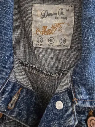 Chaleco vaquero Denim Co. Talla L/40/12