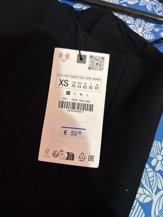 Mono Zara Negro nuevo con etiqueta y todo