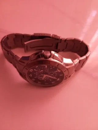 Reloj Festina Cronógrafo Azul y Plateado