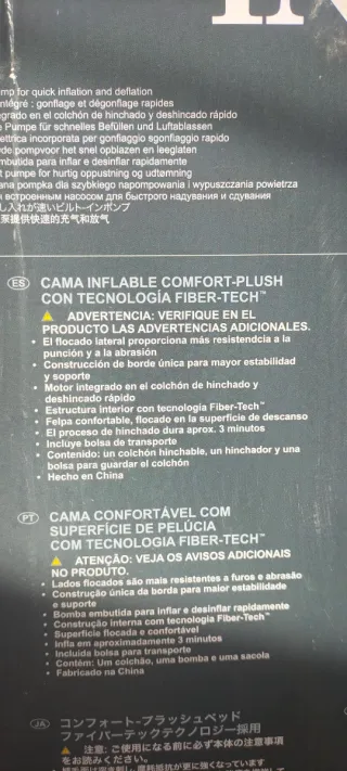 Colchón Hinchable Eléctrico Intex Dura-Beam Plus 3