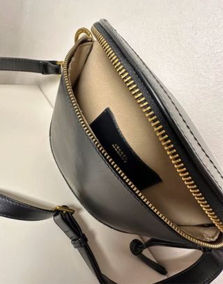 Riñonera Isabel Marant Negra Tachuelas