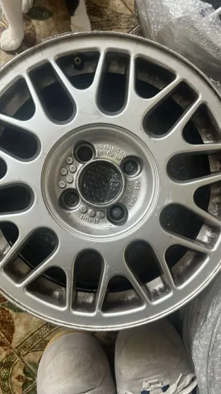 4 Llantas BBS Originales Golf MK3 en 15 4x100