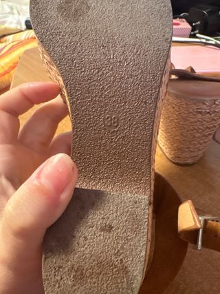 Sandalias Marrones Cuña