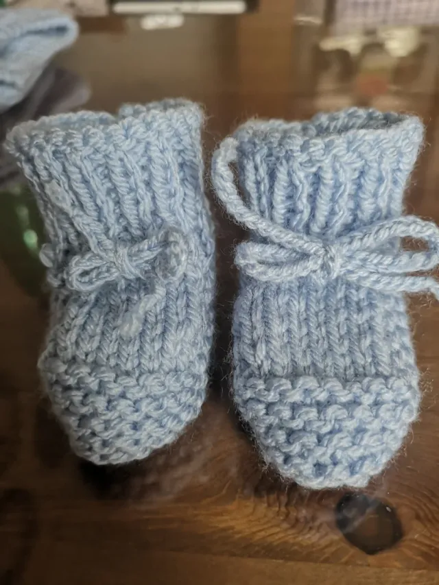 Scarpine per bambola cicciobello fatte a mano