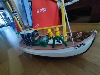 Barco de pesca Playmobil Susanne