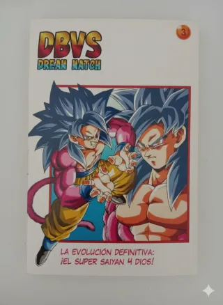 Dragon Ball VS 03 - El super saiyan 4 Dios