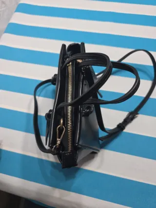 Borsa donna in pelle nera