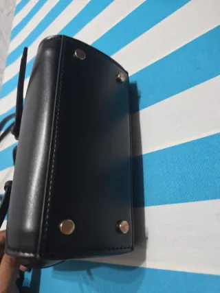 Borsa donna in pelle nera