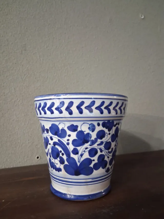 Vaso Ceramica Capri Eureka Blu