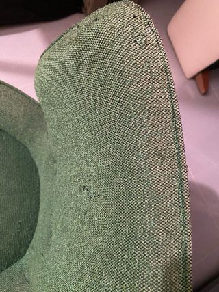 Sillón Nórdico Diseño Años 70 Verde