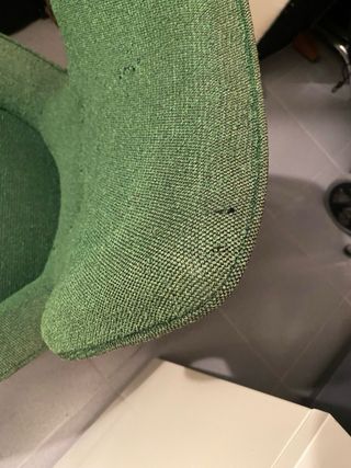 Sillón Nórdico Diseño Años 70 Verde