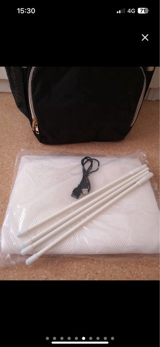 Mochila cambiador bebé