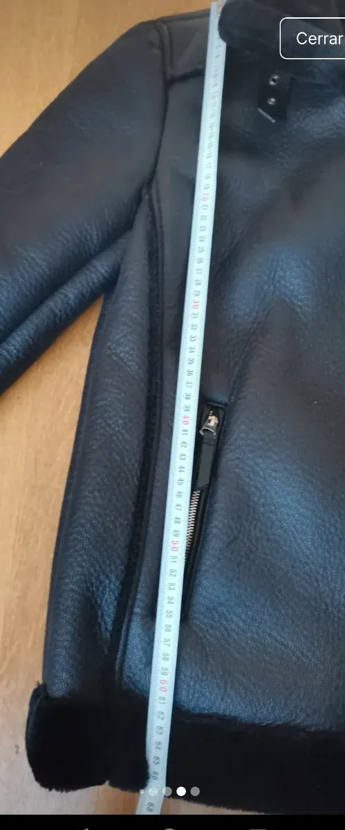 Abrigo Stradivarius Negro