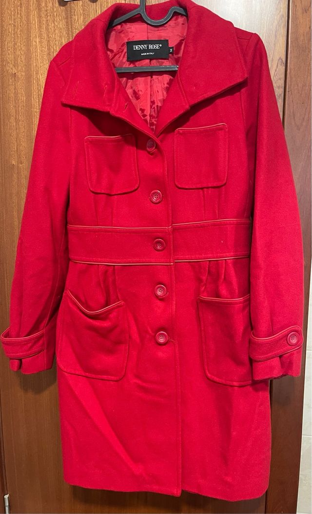 Abrigo DENNY ROSE Rojo
