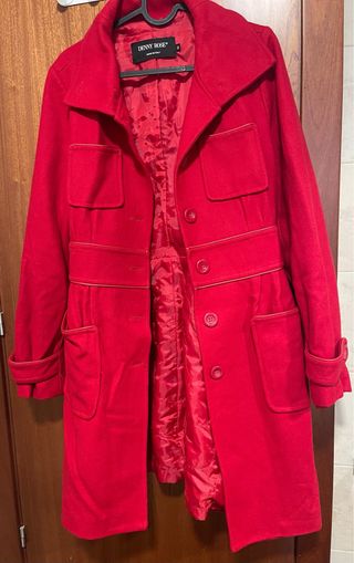 Abrigo DENNY ROSE Rojo