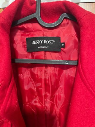 Abrigo DENNY ROSE Rojo