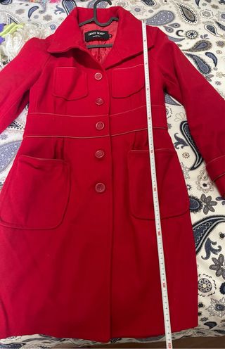 Abrigo DENNY ROSE Rojo
