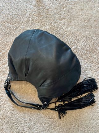 Borsa Patrizia Pepe vera pelle nera