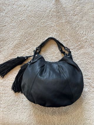 Borsa Patrizia Pepe vera pelle nera