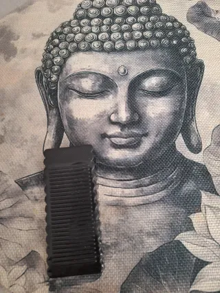 Tope de puerta de silicona negro