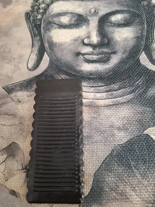 Tope de puerta de silicona negro