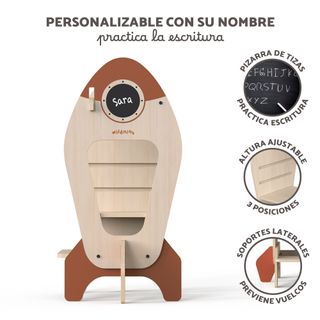 NUEVA Torre Aprendizaje Montessori Infantil Rocket