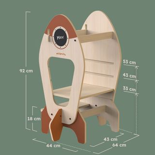 NUEVA Torre Aprendizaje Montessori Infantil Rocket