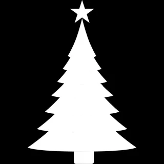 Autocolante Árvore de Natal