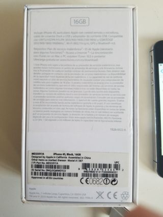 Apple IPhone 4S negro