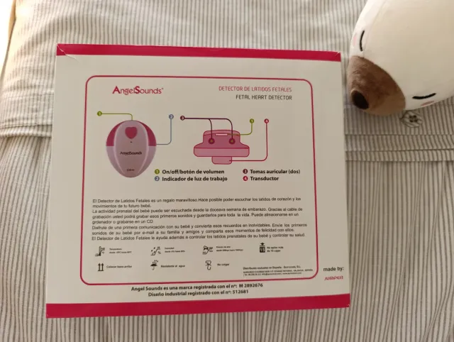 Detector de latidos fetales, Doppler AngelSounds.